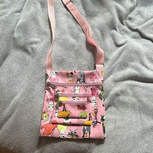 little pink kid cat purse